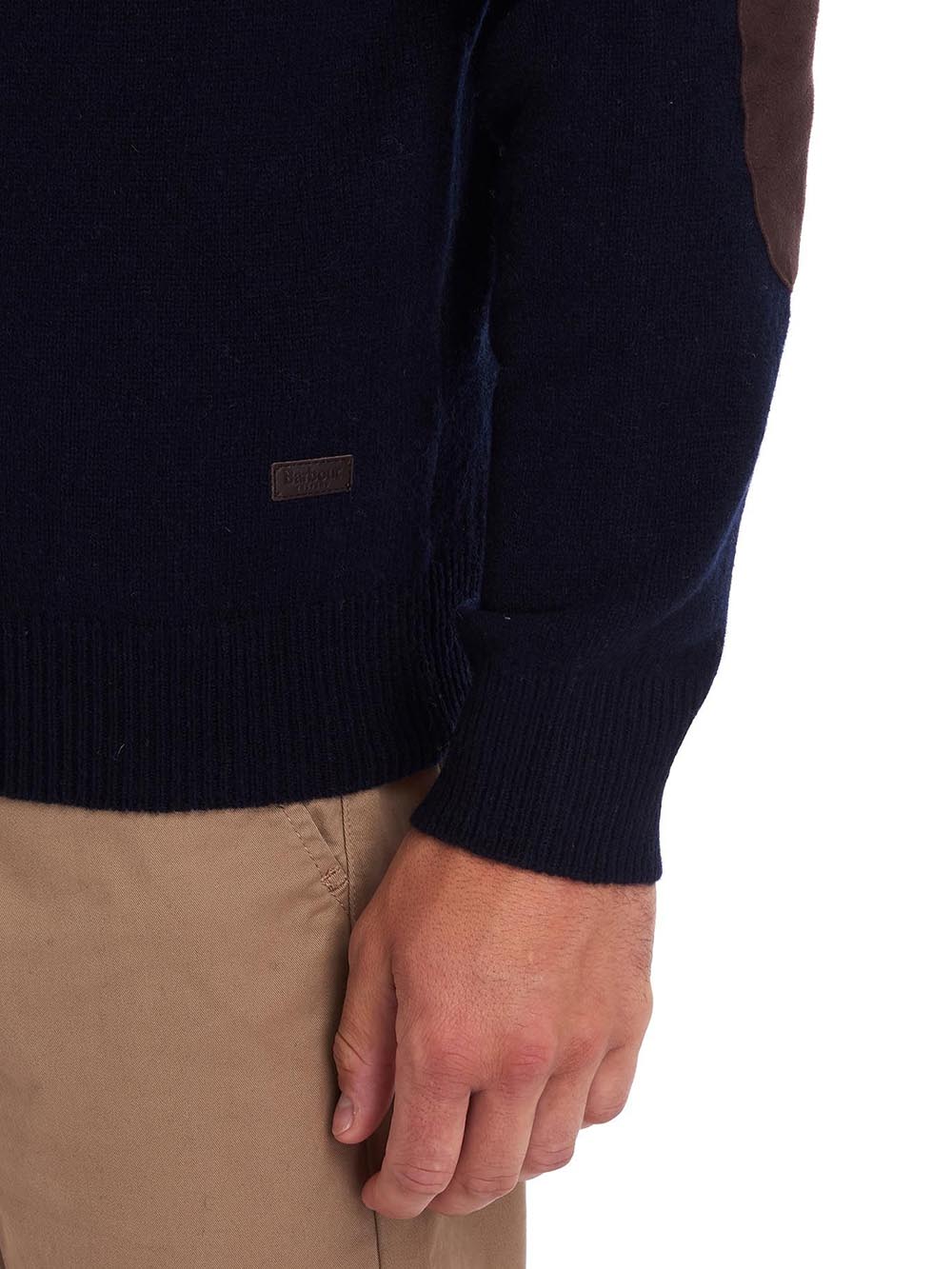 Barbour Pullover Uomo Mkn0585 Blu