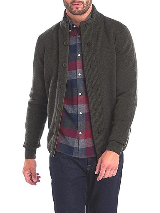 Barbour Pullover Uomo Mkn0731 Verde