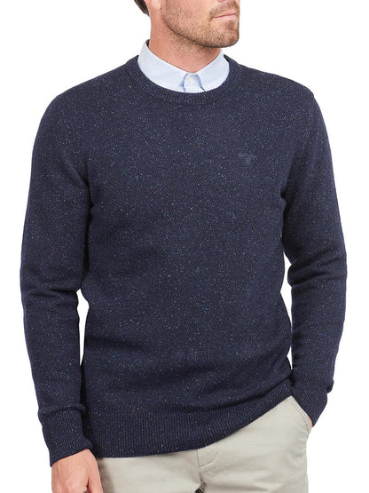 Barbour Pullover Uomo Mkn0844 Blu