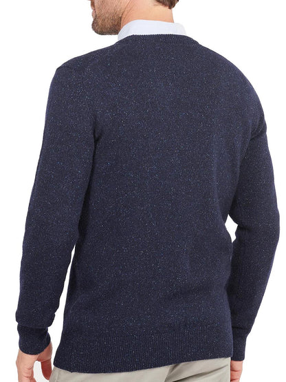 Barbour Pullover Uomo Mkn0844 Blu