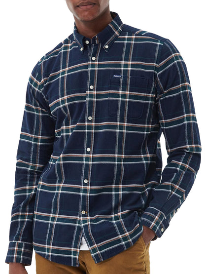 Barbour Camicia Uomo Msh5037 Blu