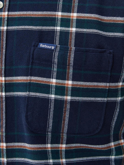Barbour Camicia Uomo Msh5037 Blu