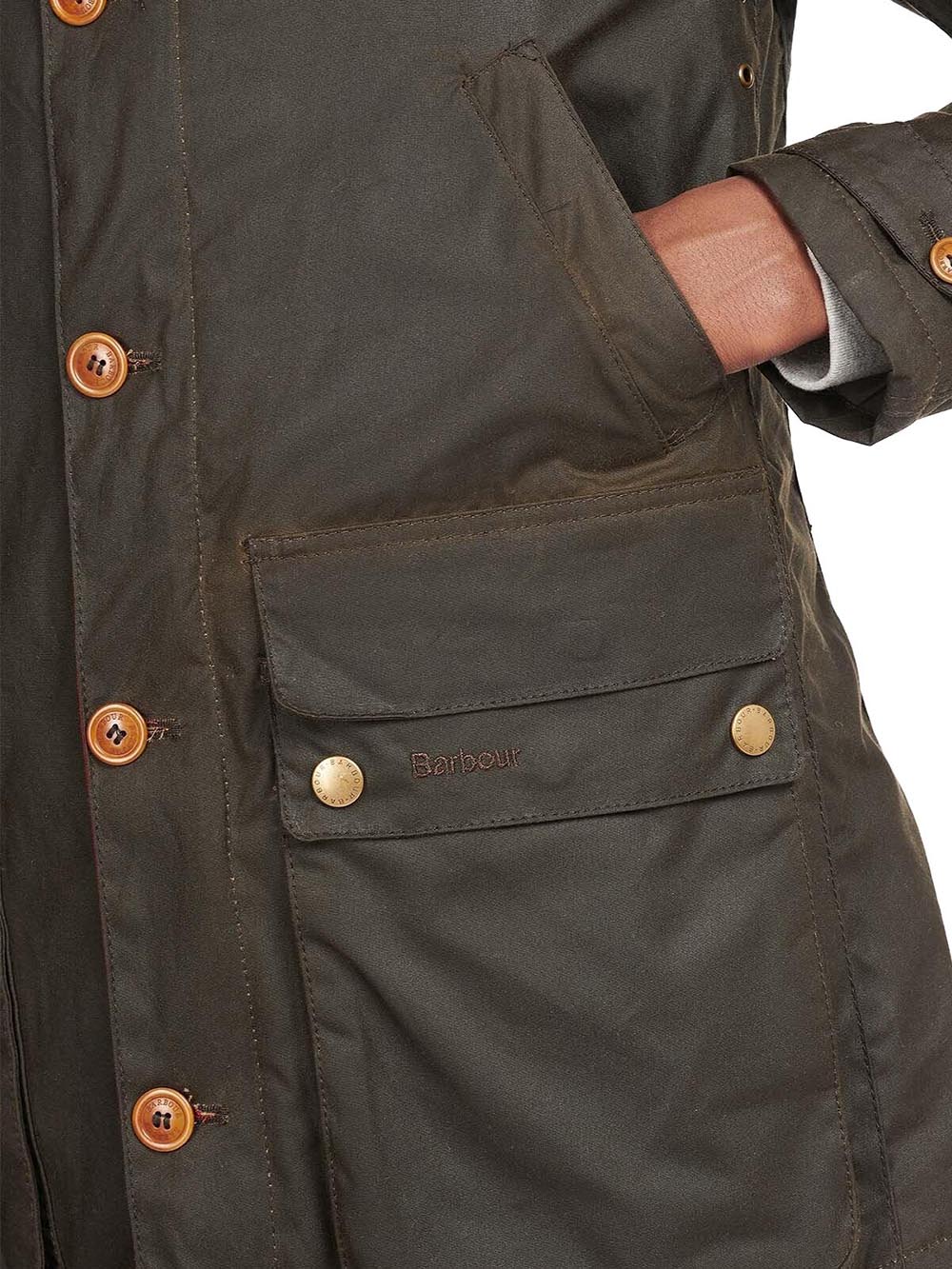 Barbour Giubbino Uomo Mwx0698 Verde oliva
