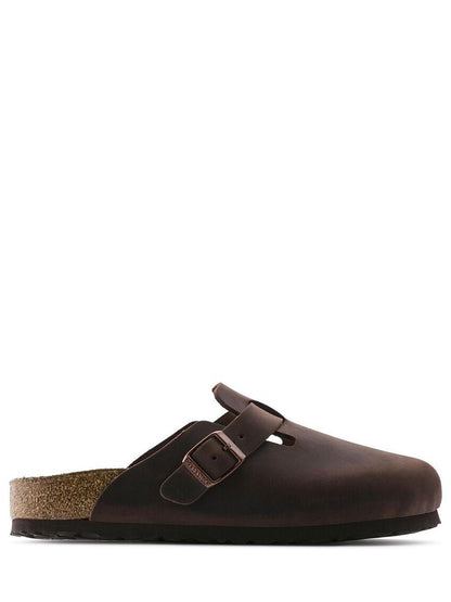 Birkenstock Sabot Unisex Boston Sfb 159713 Marrone