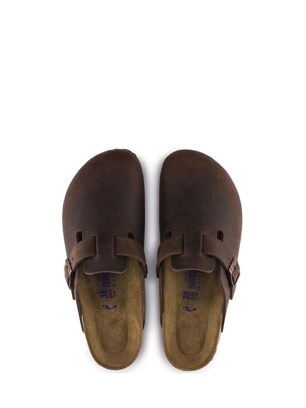 Birkenstock Sabot Unisex Boston Sfb 159713 Marrone