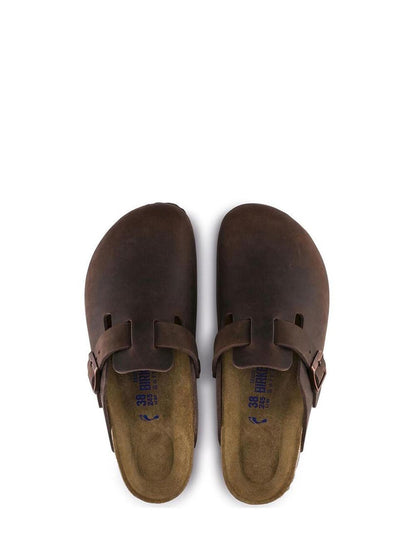 Birkenstock Sabot Unisex Boston Sfb 159713 Marrone