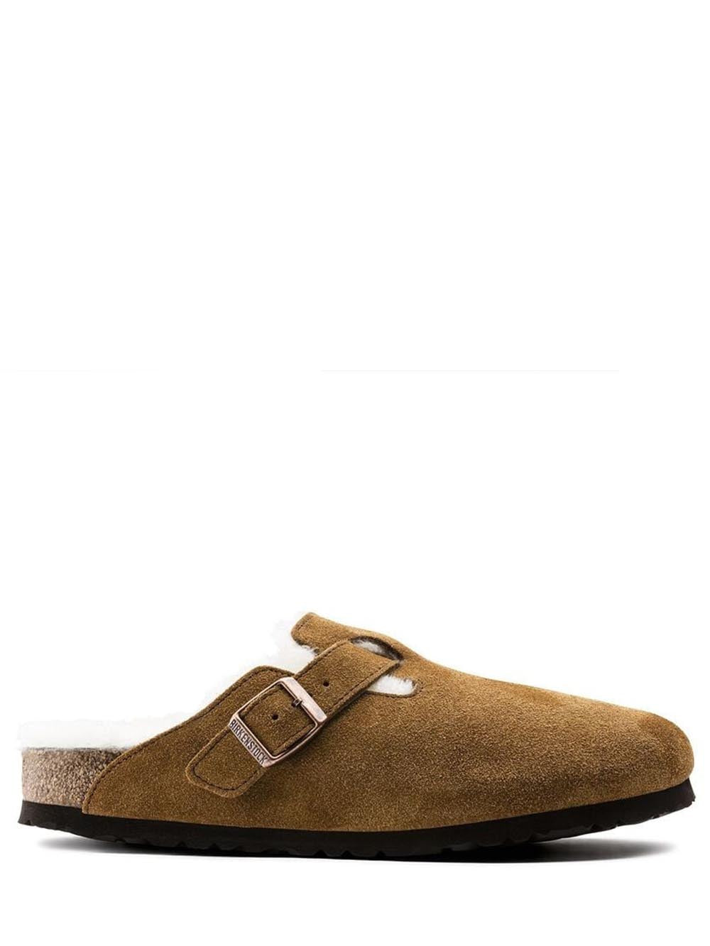 Birkenstock Sabot Unisex Boston Vl Shearling 1001141 Cognac