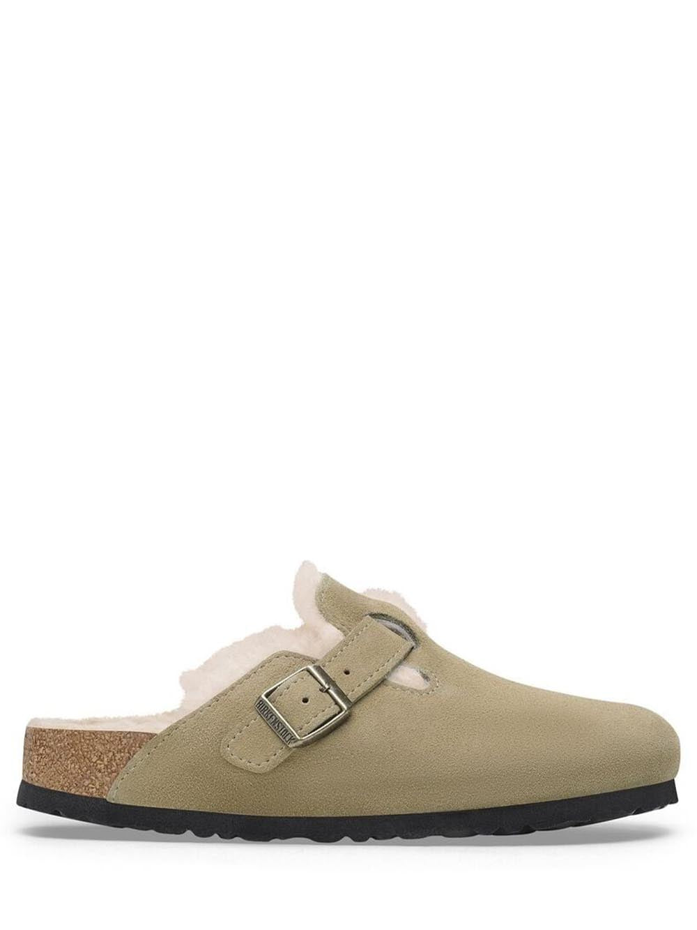 Birkenstock Sabot Unisex Boston Vl Shearling 1028299 Taupe