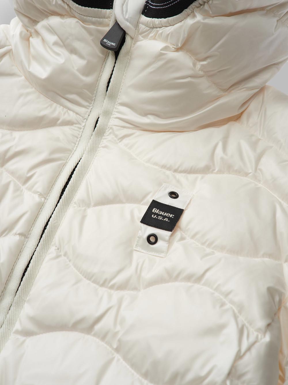 Blauer Giubbino Donna 25wbldc03095 006047 Bianco