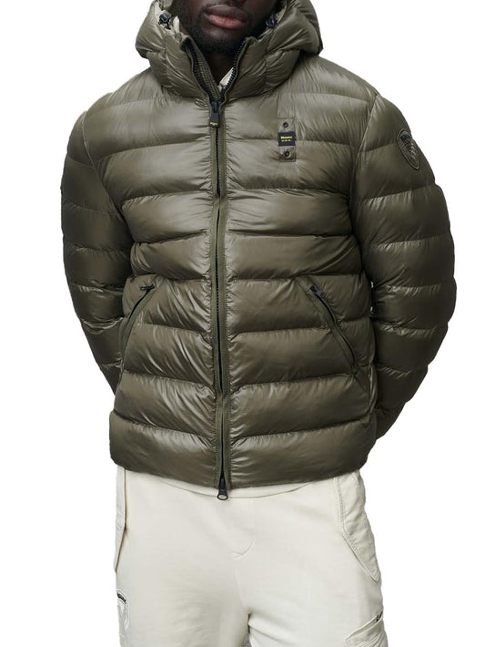 Blauer Giubbino Uomo 25wbluc02079 005958 Verde/beige