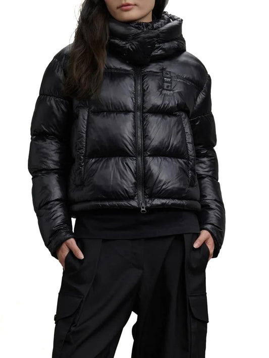 Blauer Giubbino Donna 25wbldc02170 006648 Nero/beige