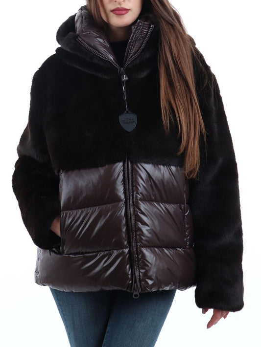 Blauer Giubbino Donna 25wbldc02178 006646 Marrone