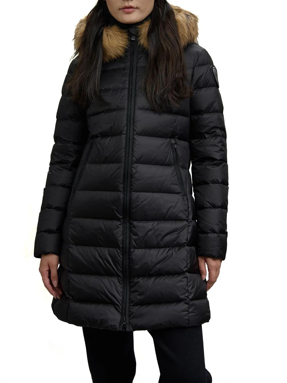 Blauer Impermeabile Donna 25wbldk03103 006047 Nero/beige