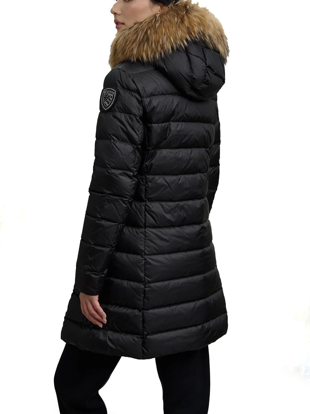 Blauer Impermeabile Donna 25wbldk03103 006047 Nero/beige