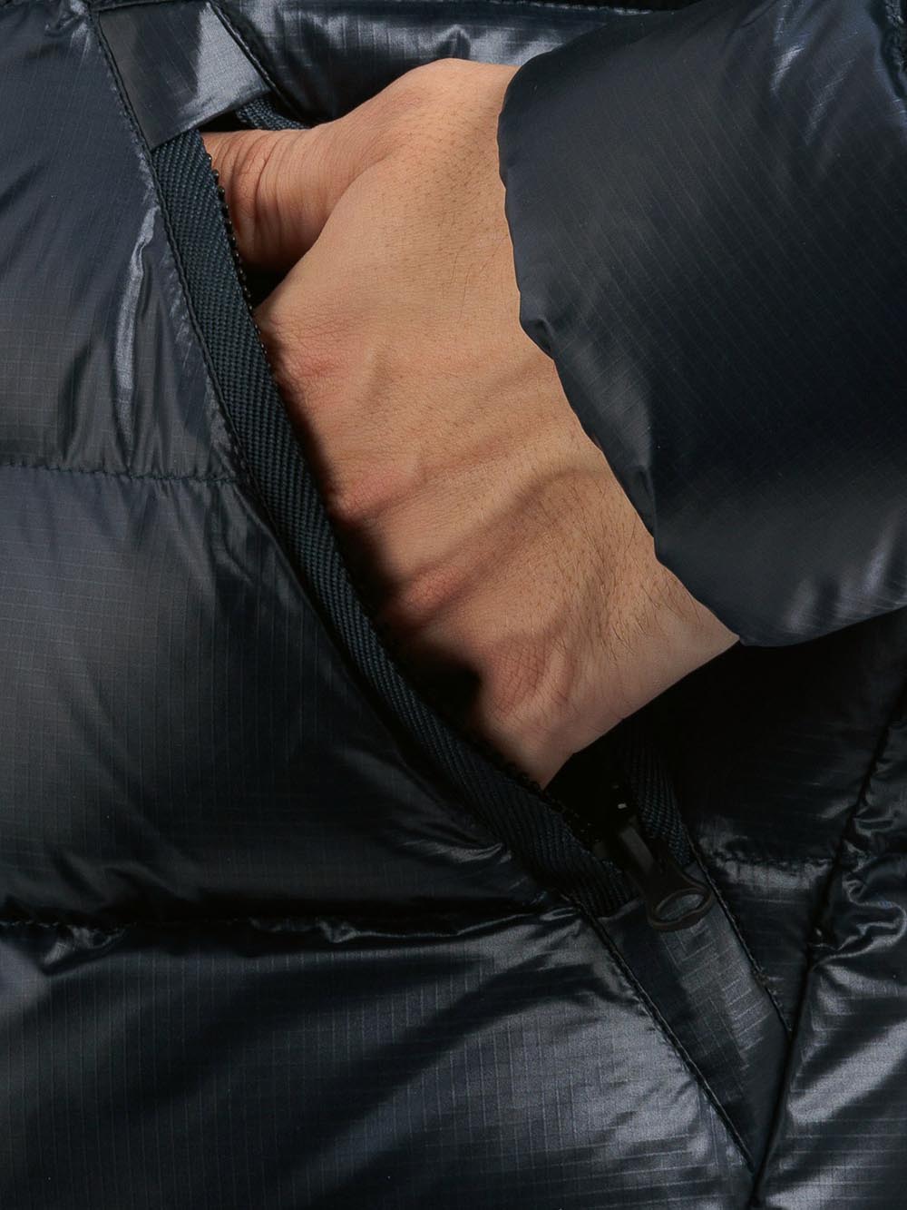 Blauer Giubbino Uomo 25wbluc02079 A05958 Blu/marrone