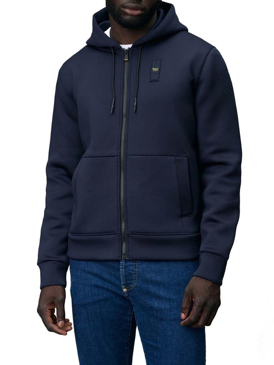 Blauer Felpa Uomo 25wbluf02093 004745 Blu