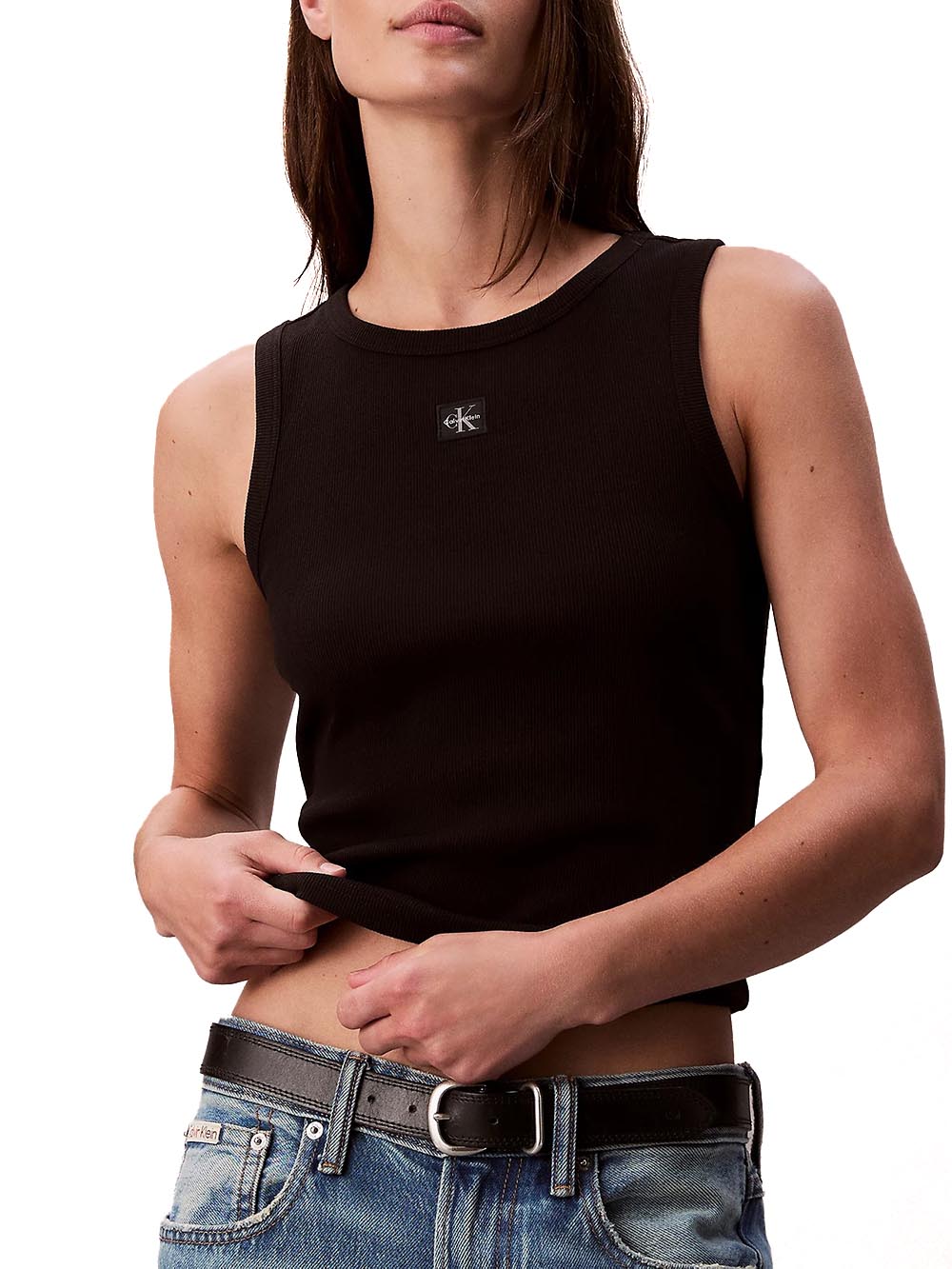 Calvin Klein Top Donna Lv047c201g Nero