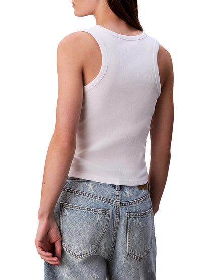 Calvin Klein Top Donna Lv047c201g Bianco