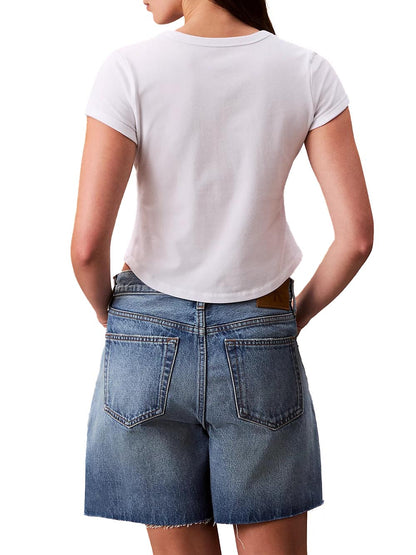 Calvin Klein T-shirt Donna Lv047c833g Bianco