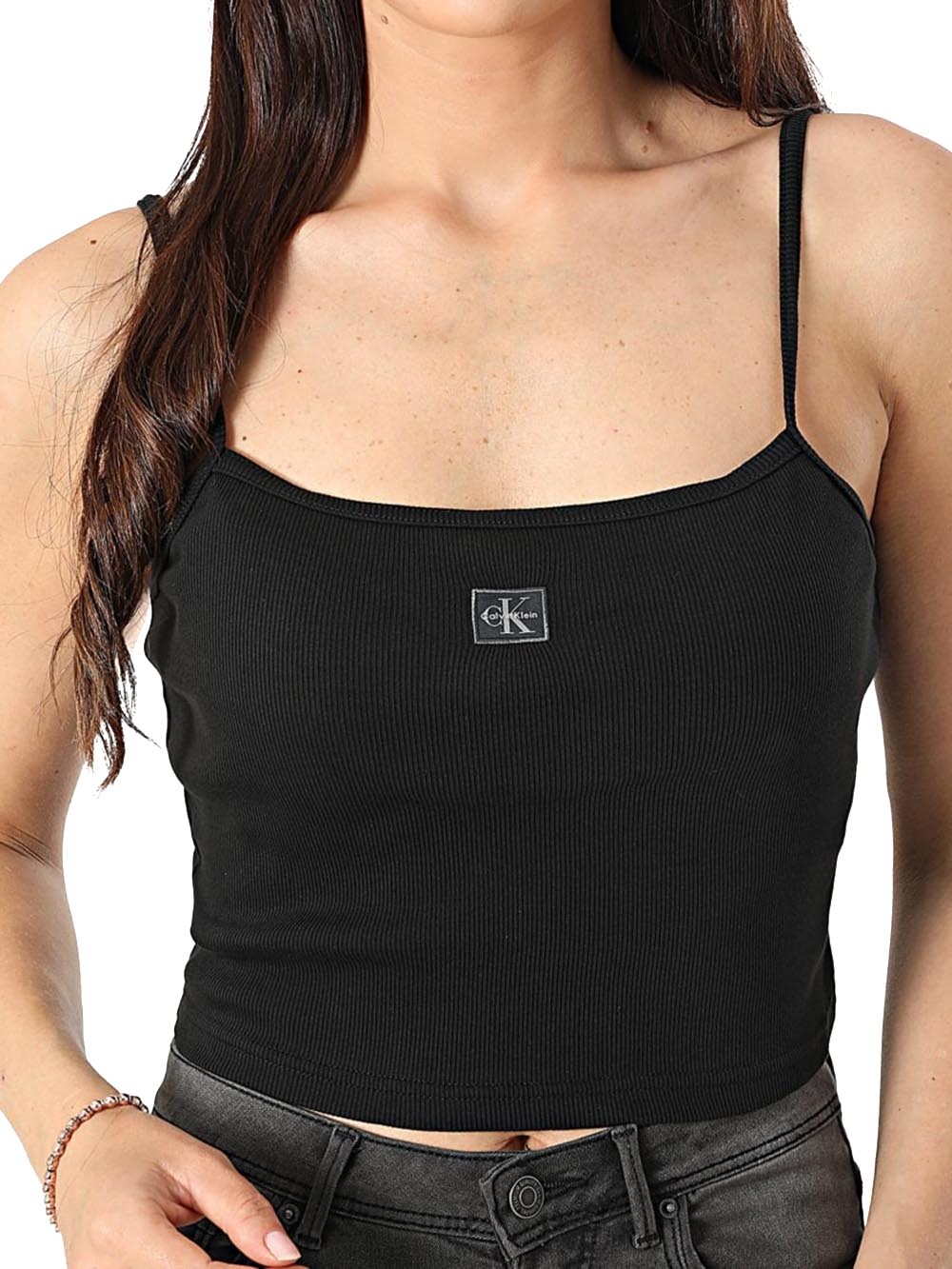 Calvin Klein Top Donna Lv047c908g Nero