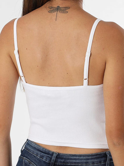 Calvin Klein Top Donna Lv047c908g Bianco