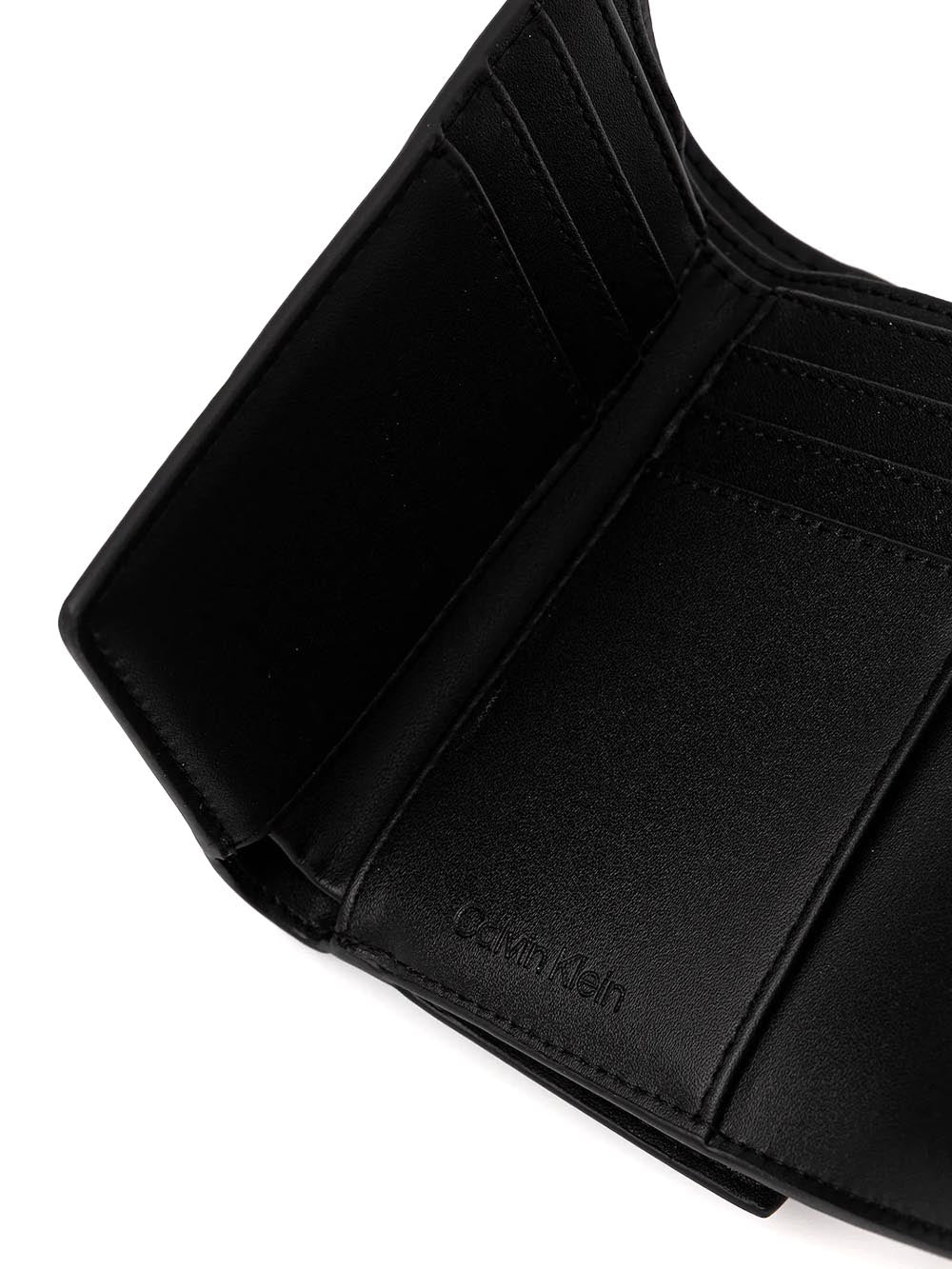 Calvin Klein Portafoglio Donna Lv04f1030g Nero