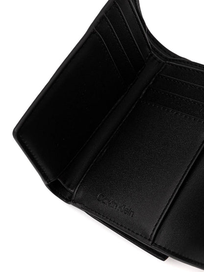 Calvin Klein Portafoglio Donna Lv04f1030g Nero