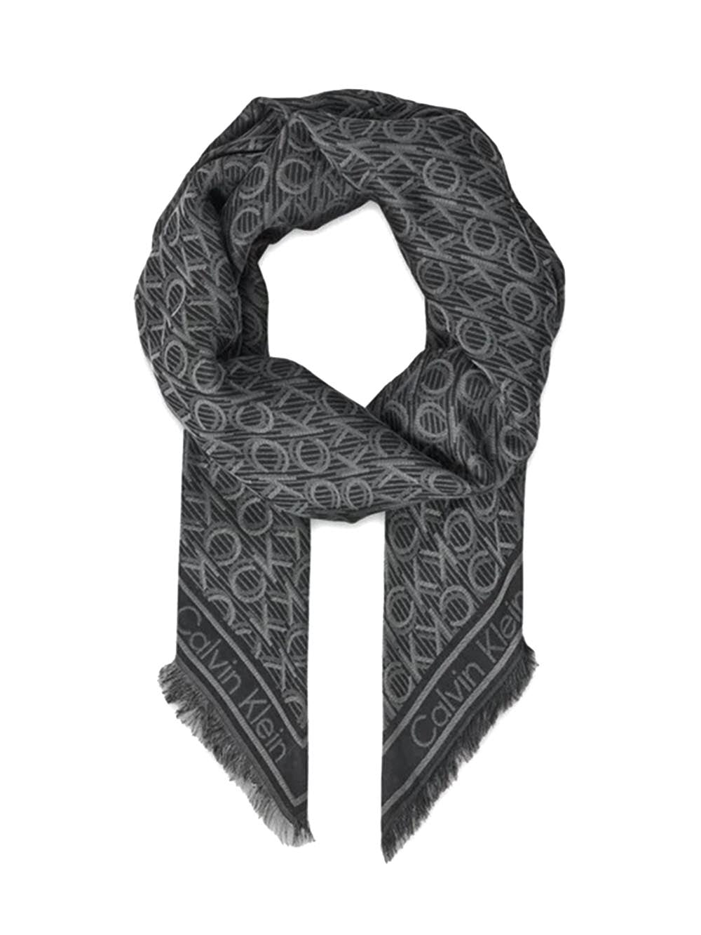 Calvin Klein Foulard Donna Lv04f8054g Nero