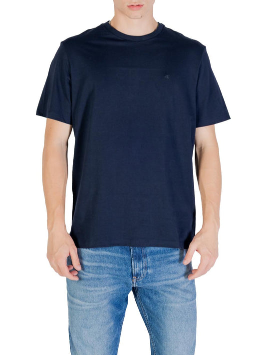 Calvin Klein T-shirt Uomo Lv04hm265 Blu