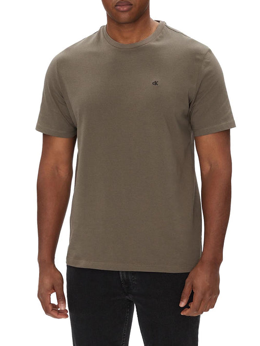 Calvin Klein T-shirt Uomo Lv04hm265 Tortora