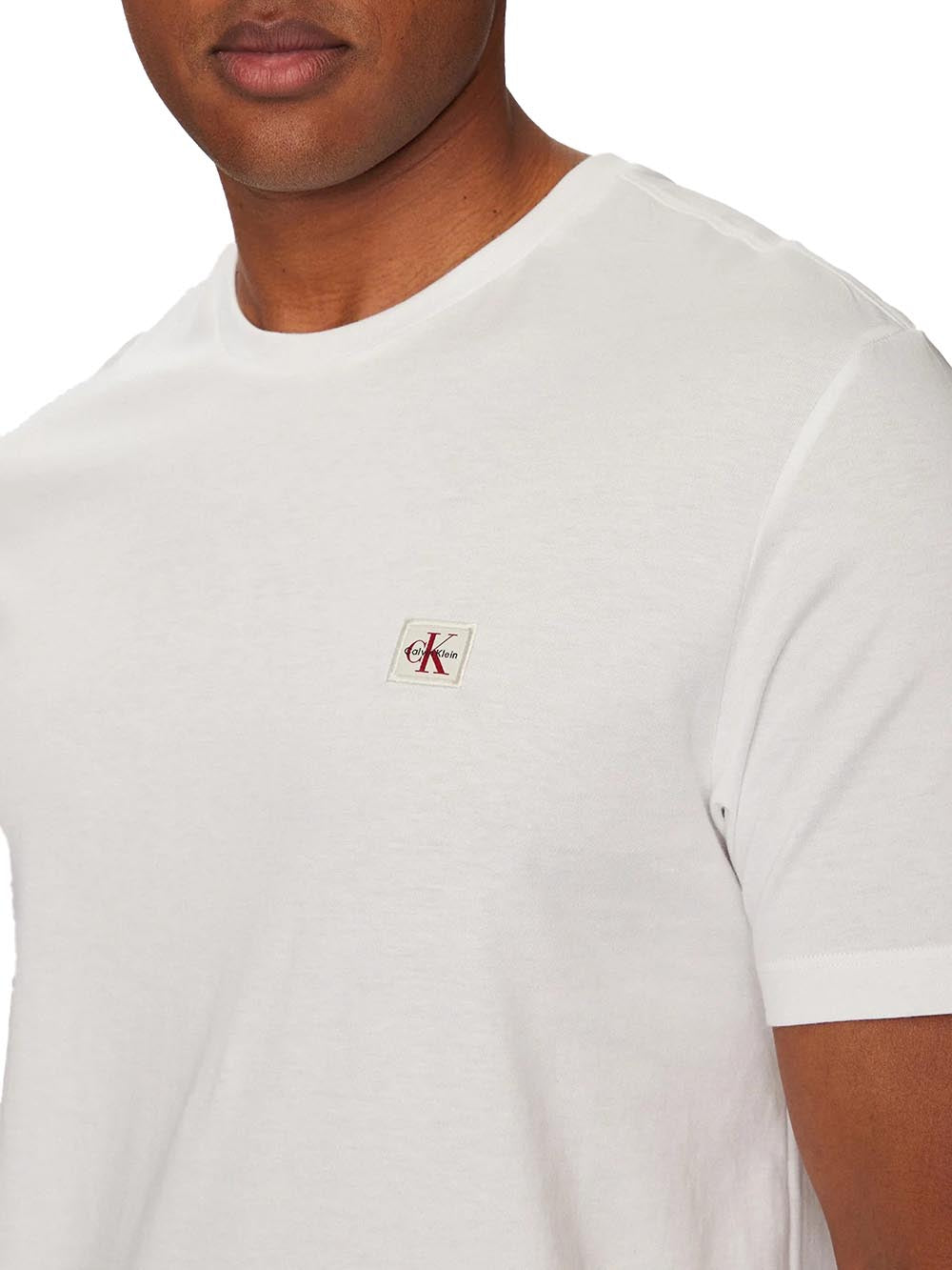 Calvin Klein T-shirt Uomo Lv04rc272g Bianco