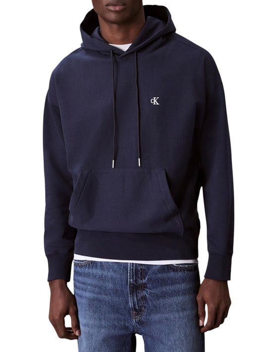Calvin Klein Felpa Uomo Lv04rc278g Blu