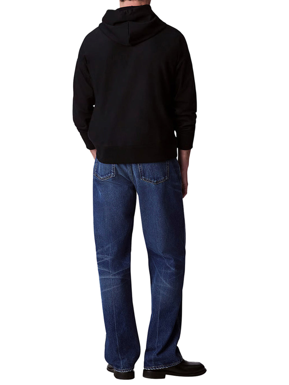 Calvin Klein Felpa Uomo Lv04rc278g Nero