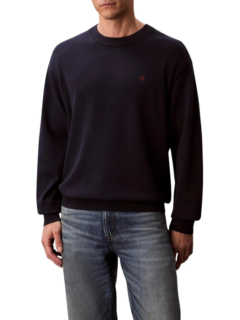 Calvin Klein Maglia Uomo Lv04rc309g Blu