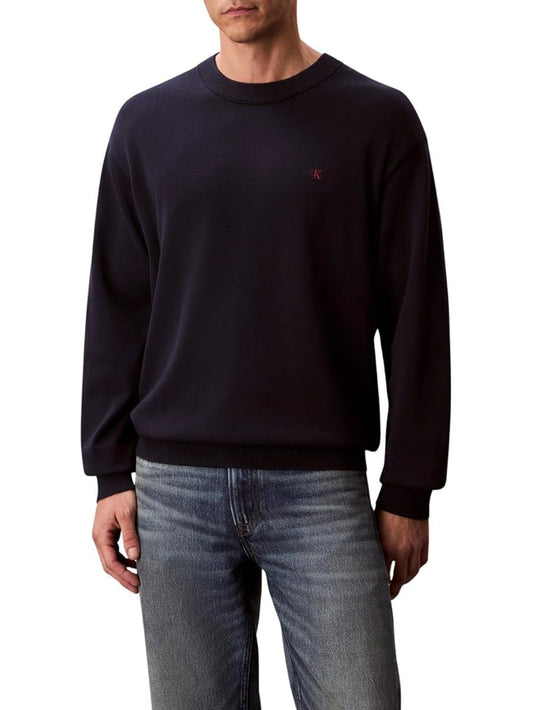 Calvin Klein Maglia Uomo Lv04rc309g Blu