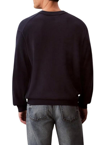 Calvin Klein Maglia Uomo Lv04rc309g Blu