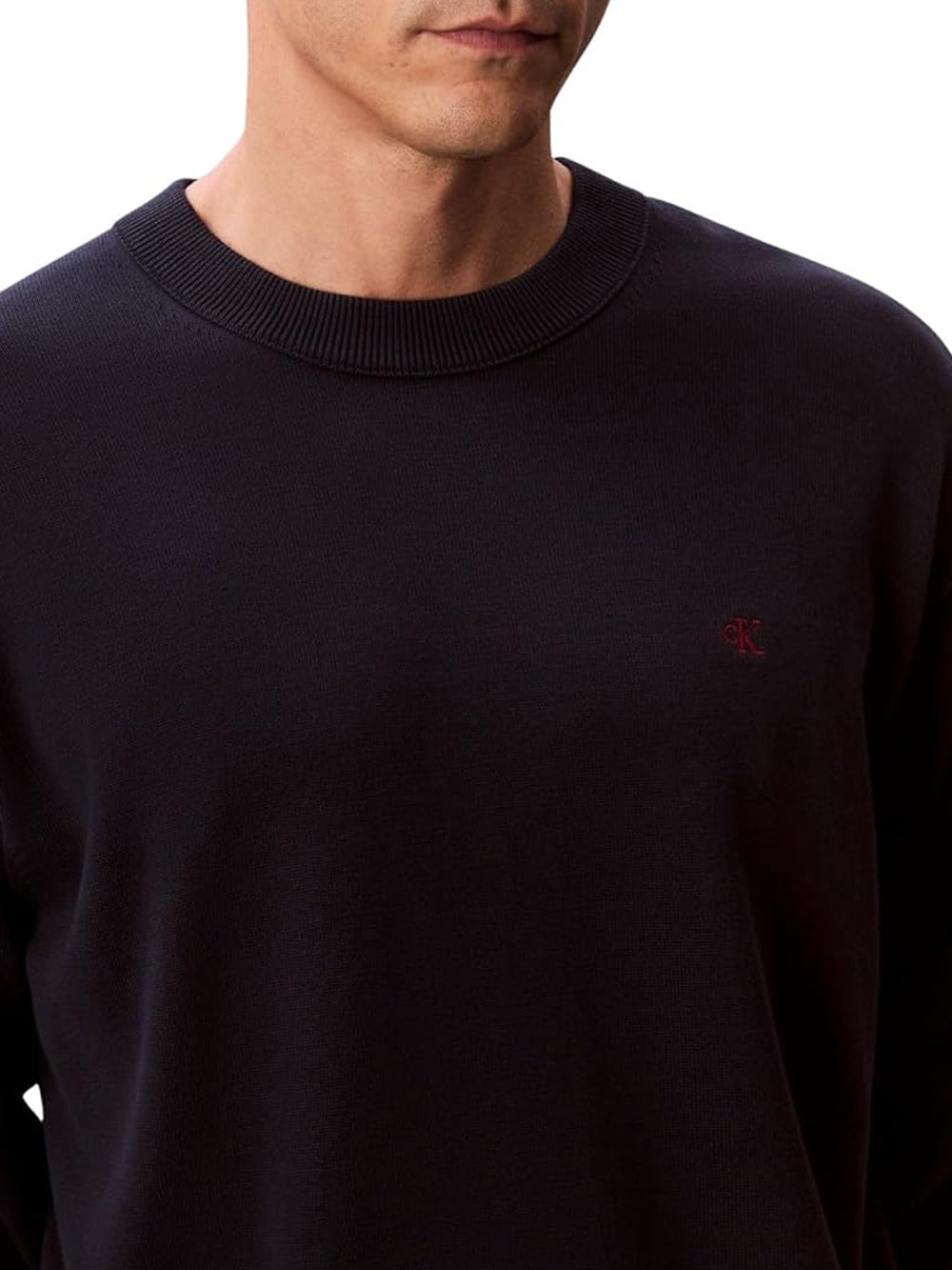 Calvin Klein Maglia Uomo Lv04rc309g Blu