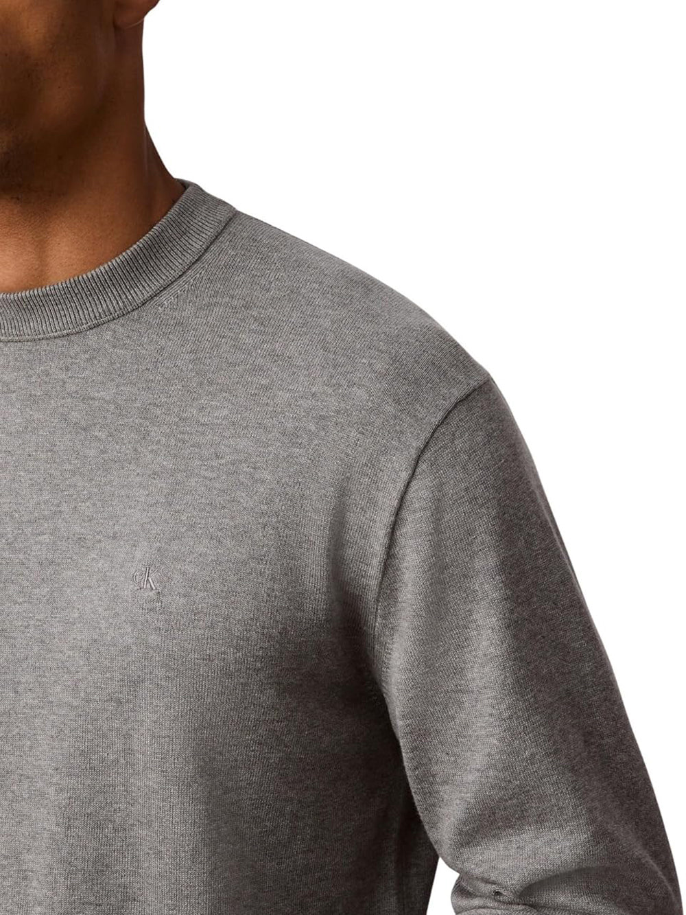 Calvin Klein Maglia Uomo Lv04rc309g Grigio