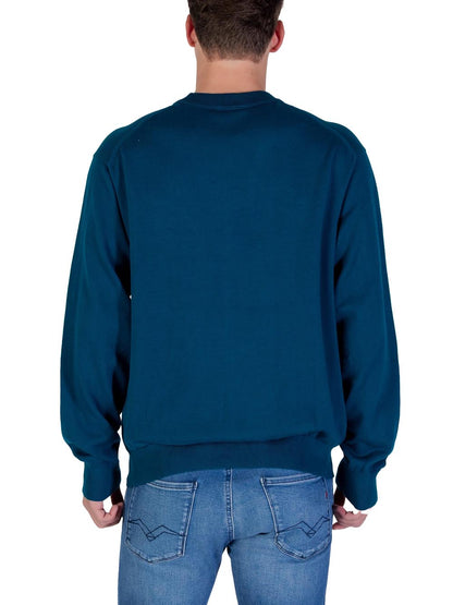 Calvin Klein Maglia Uomo Lv04rc309g Petrolio