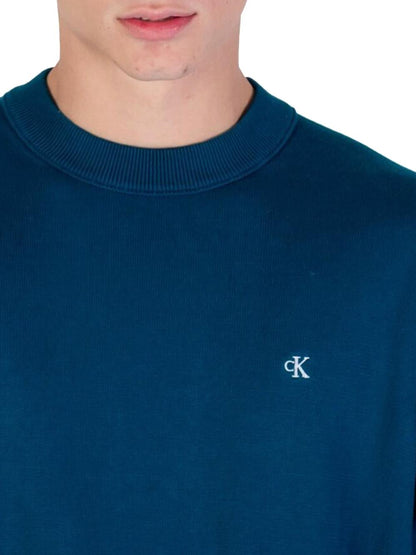 Calvin Klein Maglia Uomo Lv04rc309g Petrolio