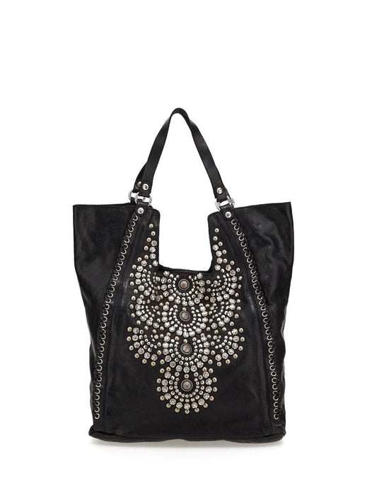 Campomaggi Borsa Shopping Donna C000010nd X0028 Nero