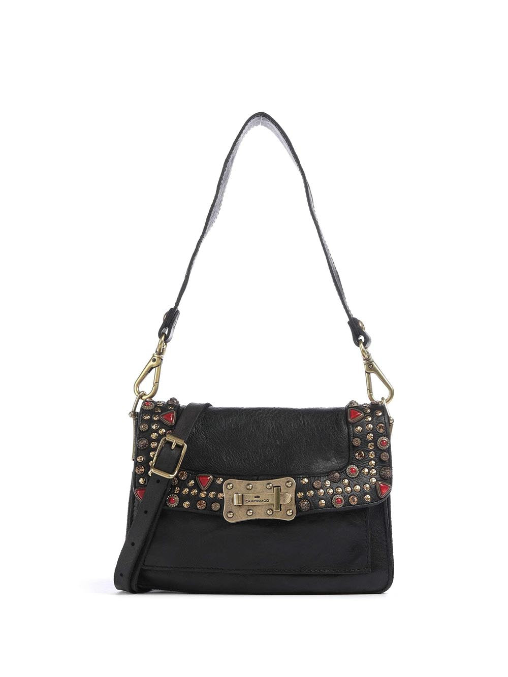 Campomaggi Borsa Tracolla Donna C016500nd X2867 Nero