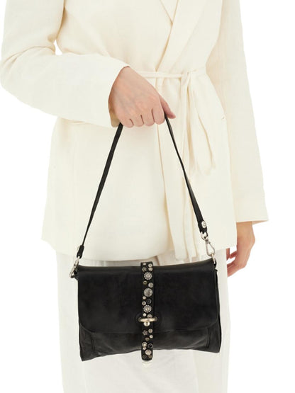 Campomaggi Borsa Tracolla Donna C016870nd X2876 Nero