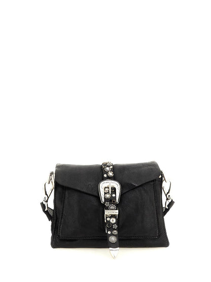 Campomaggi Borsa a Tracolla Donna C042650nd X2876 Nero