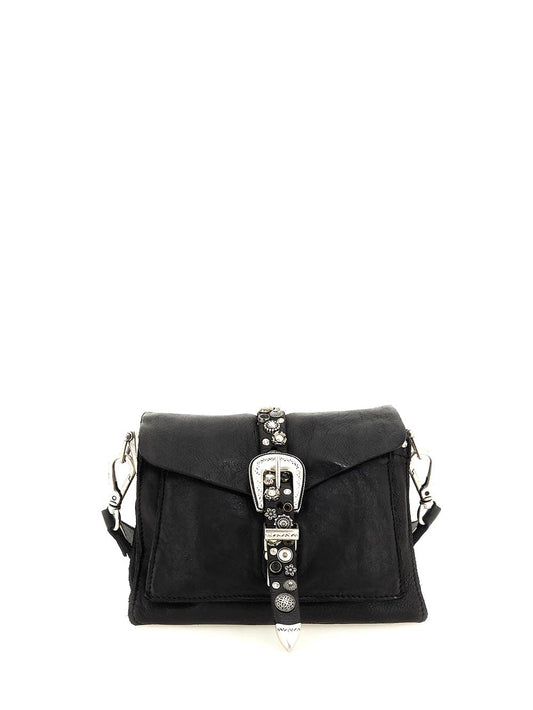 Campomaggi Borsa a Tracolla Donna C042650nd X2876 Nero