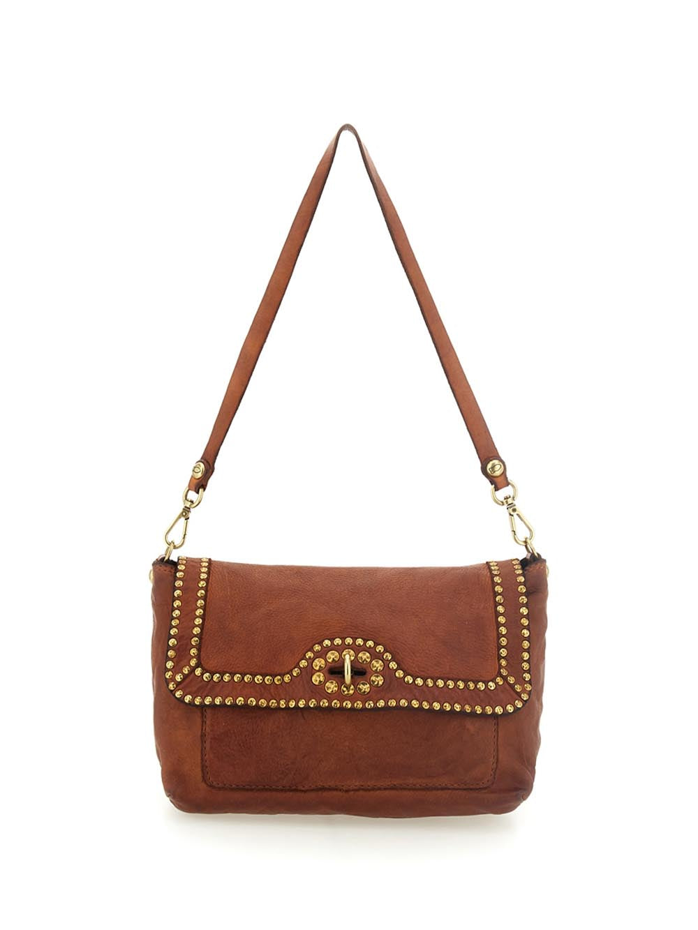 Campomaggi Borsa a Tracolla Donna C042810nd X0007 Cognac