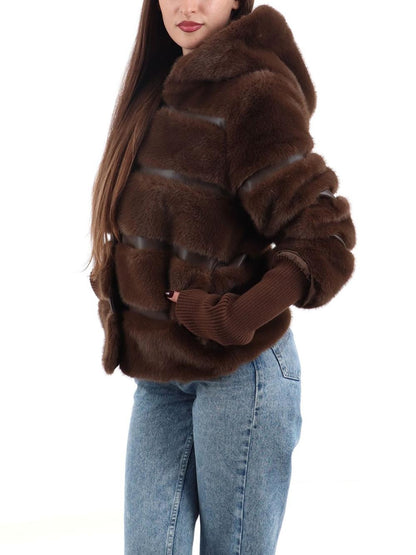 CHORAL Pelliccia Donna HW-100ts Visone