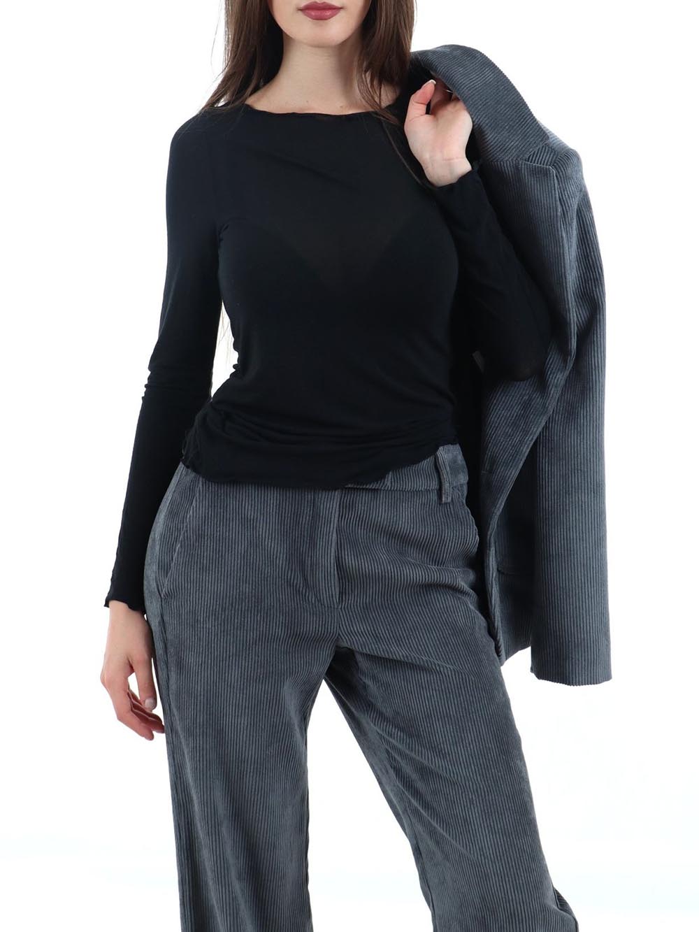 CHORAL Maglia Donna Sli5ml025219d Nero