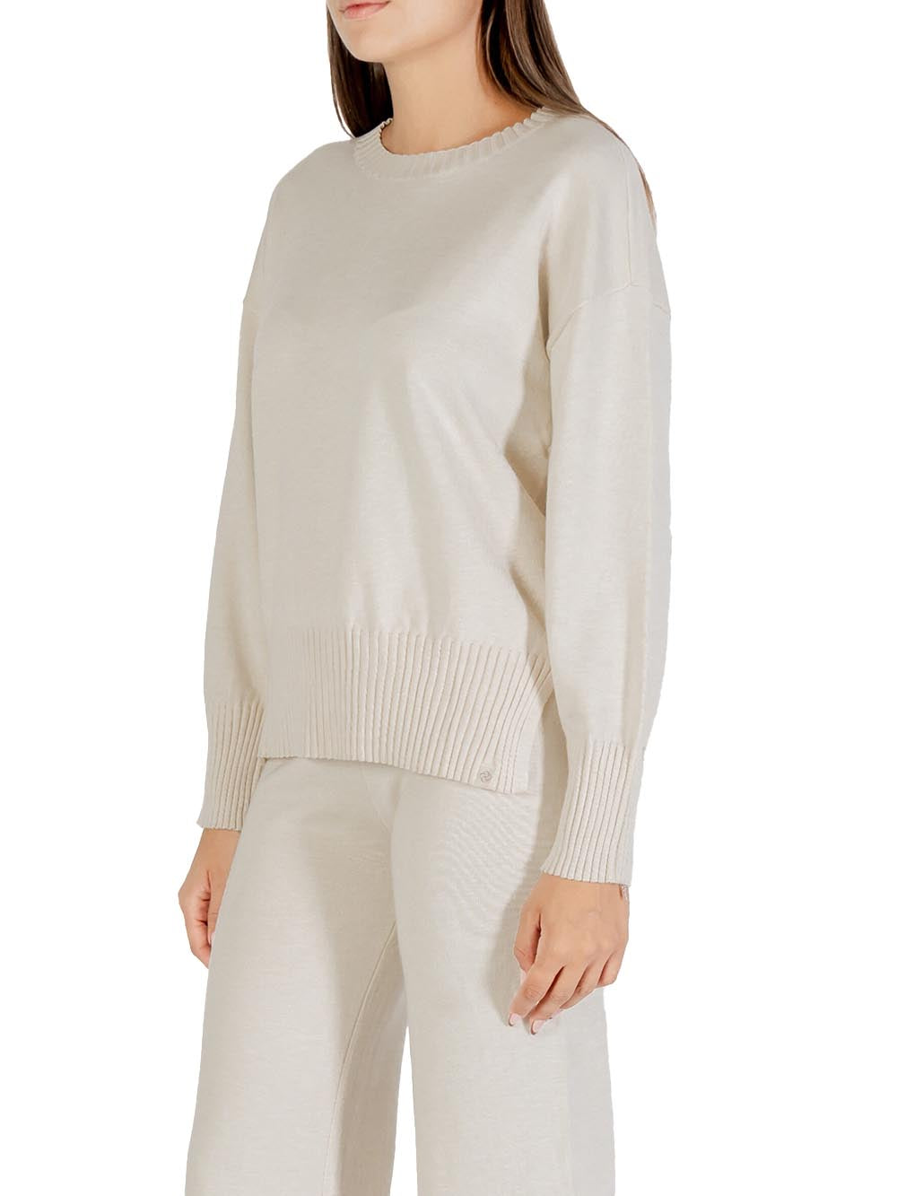 CHORAL Maglia Donna Sli5ml026106d Beige