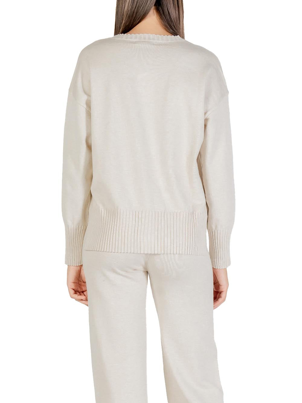 CHORAL Maglia Donna Sli5ml026106d Beige